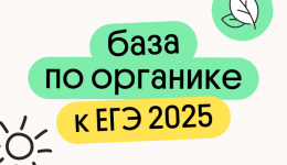 Подготовка к подготовке к ЕГЭ по химии